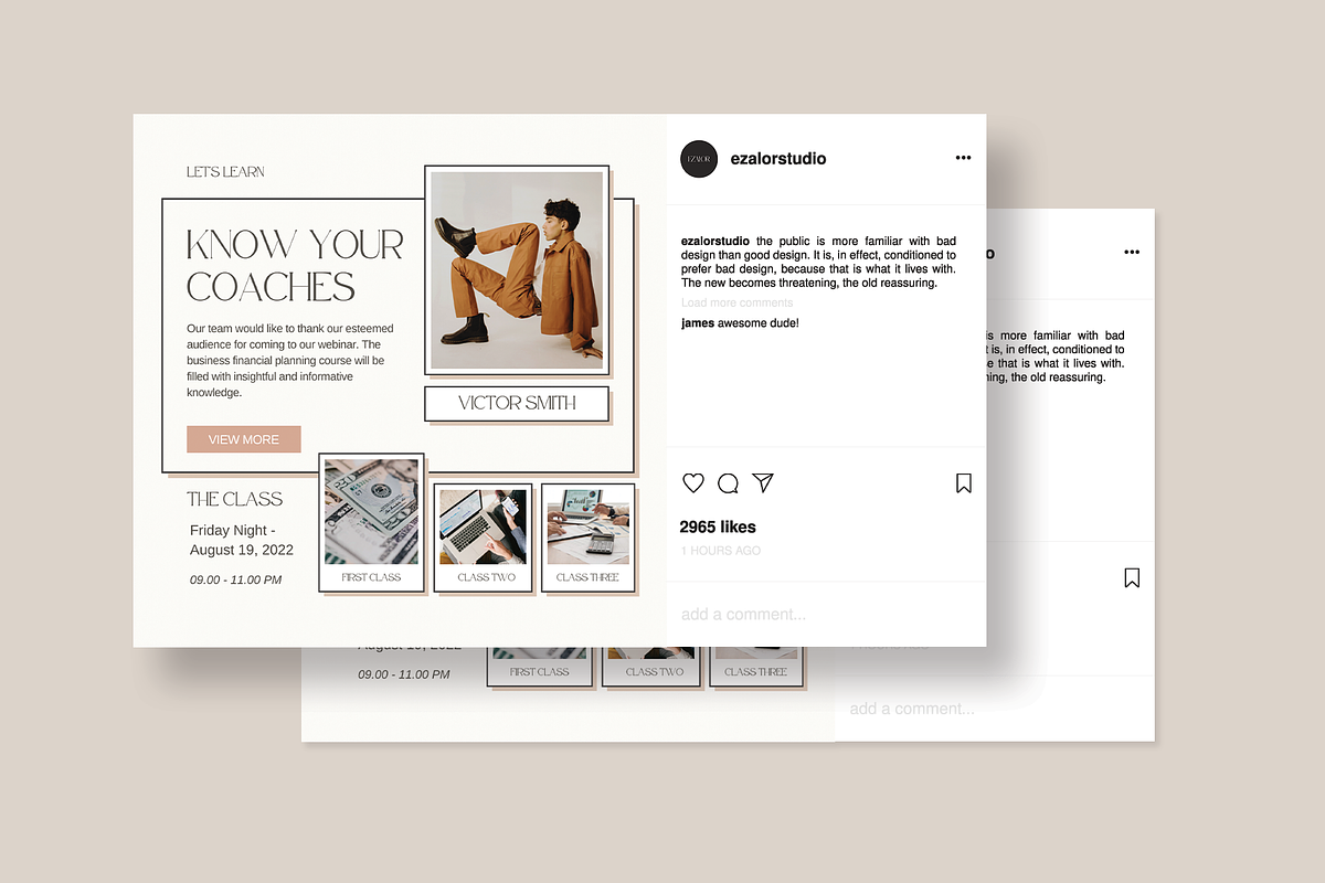 Instagram Financial Kit Influencer, a Social Media Template by Analogi Studio (Photo 4 of 15)