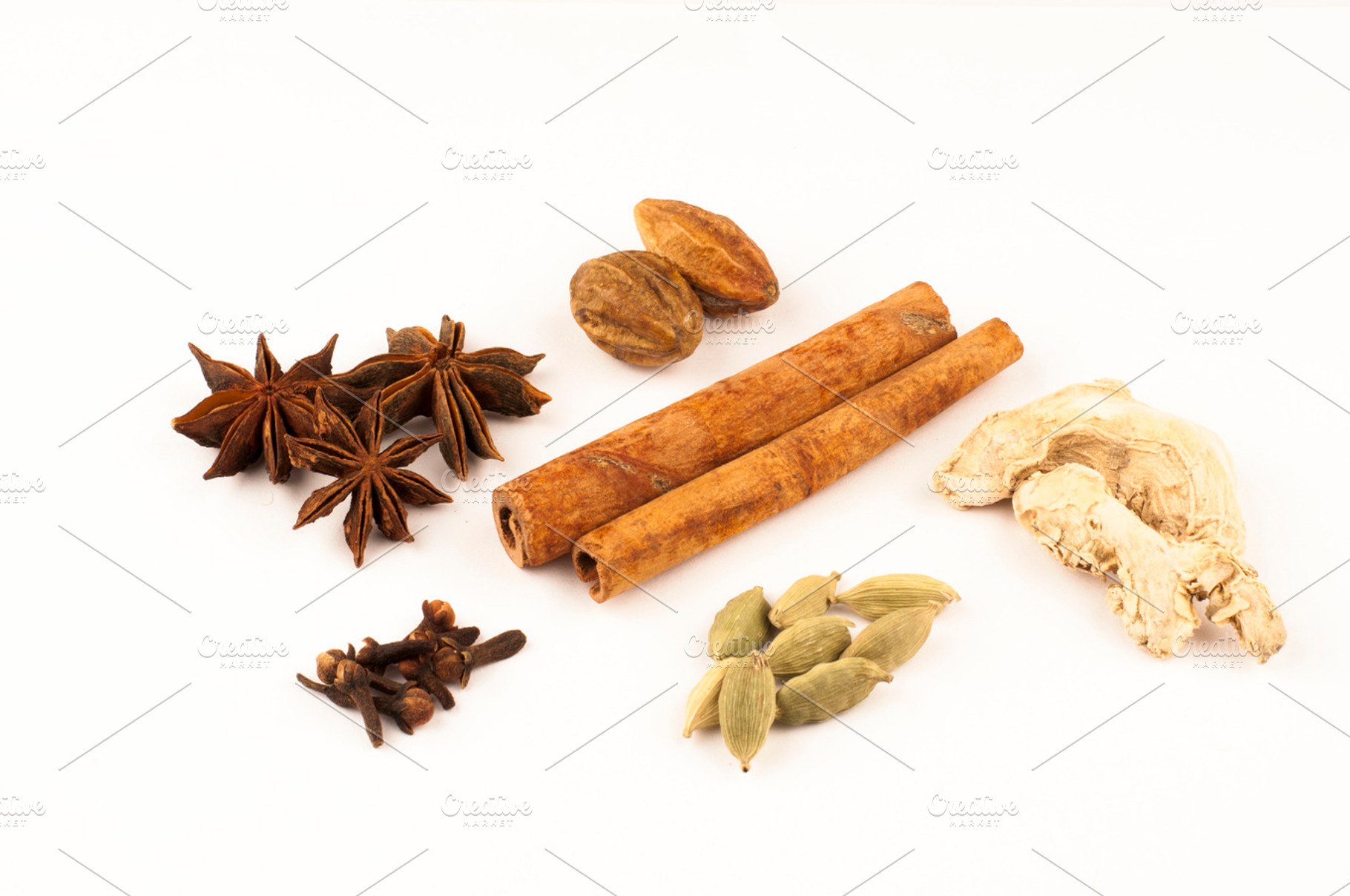 Cardamom Cinnamon Ginger