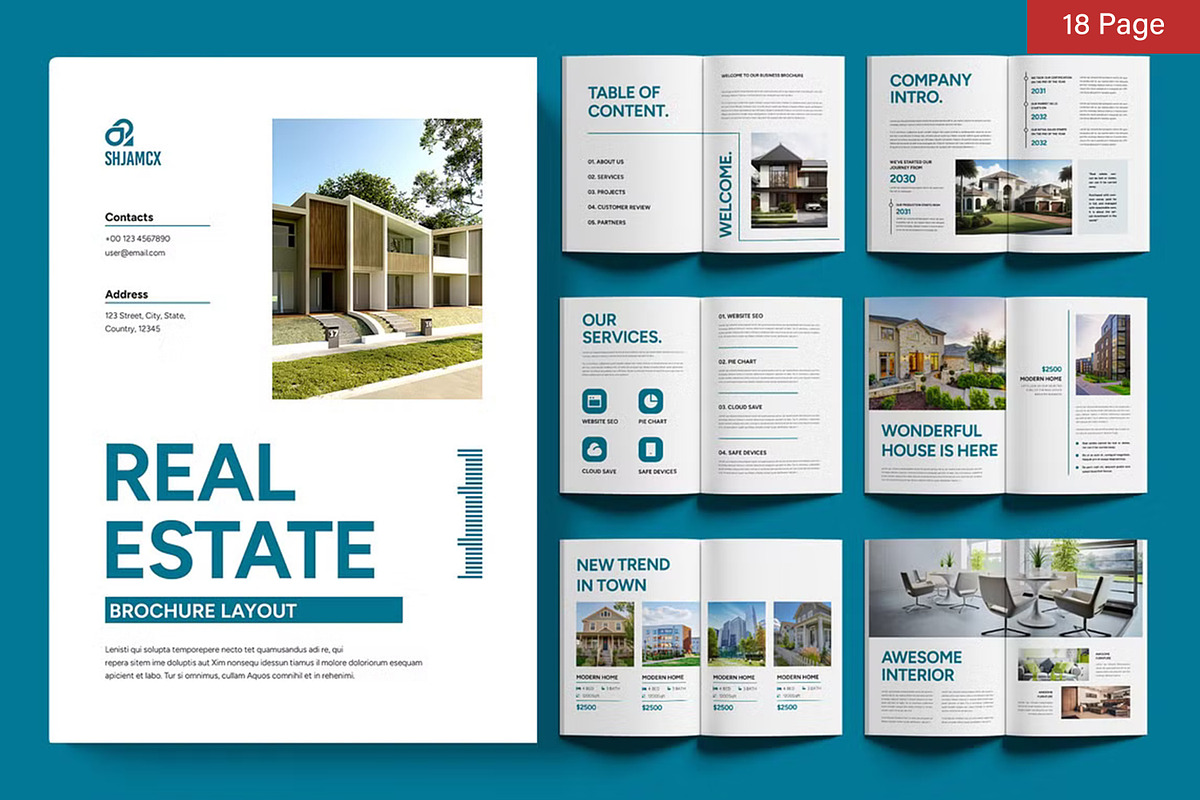Brochure Bundle, a Brochure Template by ContestDesign (Photo 30 of 42)