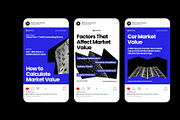 Market Value Instagram Post, a Social Media Template by Neermana (Thumbnail 3 of 4)