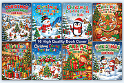 Christmas Coloring Pages for Kids, a Seasonal Illustration by Design Station (Thumbnail 4 of 4)