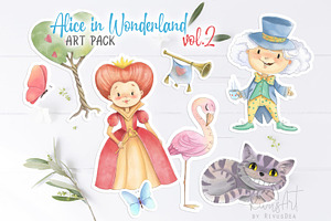Alice in Wonderland PNG Clipart.