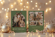 Modern Family Photo Christmas Card, a Card Template by LucaTheme (Thumbnail 1 of 8)