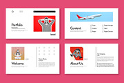 Portfolio Presentation Template, a Presentation Template by Mighty-Slide (Thumbnail 2 of 5)