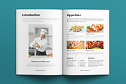 Food Menu Template, a Brochure Template by E-Type (Thumbnail 2 of 7)