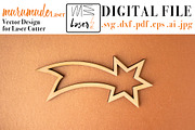 ChristmasStar VectorFile 4 Laser Cut, an Object Graphic by MaramadeLaser (Thumbnail 1 of 5)
