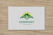 Book landscape logo design, a Branding & Logo Template by Medianeka (Thumbnail 3 of 3)