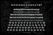 Jeff Zorvyk | Blackletter Typeface, a Blackletter Font by Denustudios (Thumbnail 11 of 12)