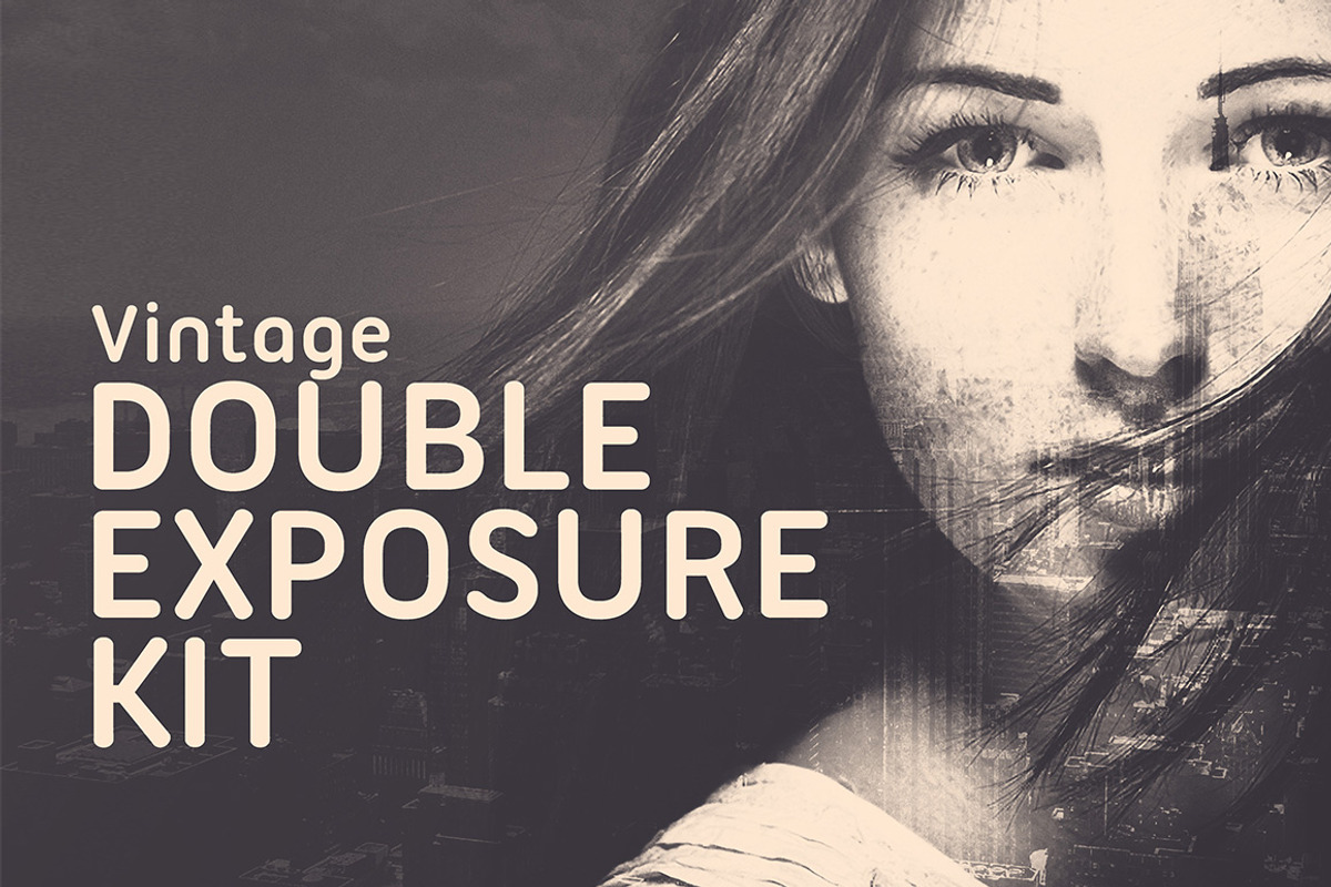 Vintage Subtle Double Exposure Kit, a Graphic by DesignSomething (Photo 1 of 5)