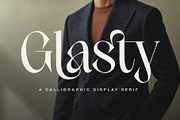 Glasty — A Calligraphic Serif, a Serif Font by nirfonic (Thumbnail 11 of 11)