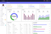 Admin Bundle - 6 Admin Dashboard in1, a Bootstrap Template by Pichforest Studio (Thumbnail 4 of 7)