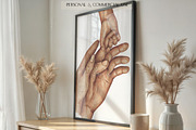 Mix Family Holding Hands Watercolor, an Illustration by EkaterinaViArt (Thumbnail 5 of 7)