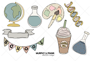 Groovy School Clipart Bundle Kids, a Graphic by Murphy & Frank (Thumbnail 5 of 10)