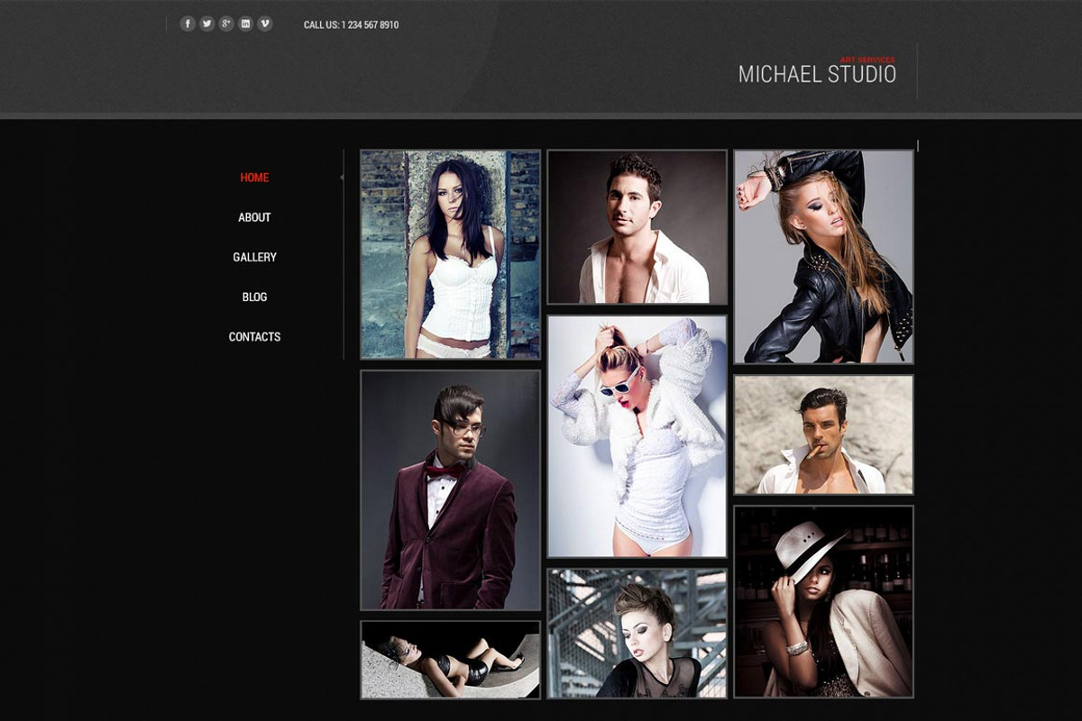 Michael Studio - Joomla Theme, a Websites & App Template by ASDesigning