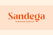 Sandega, a Sans Serif Font by Locomotype (Thumbnail 1 of 11)