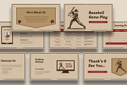 Baseball Sport Presentation, a Presentation Template by BumbleGraph Studio (Thumbnail 3 of 4)