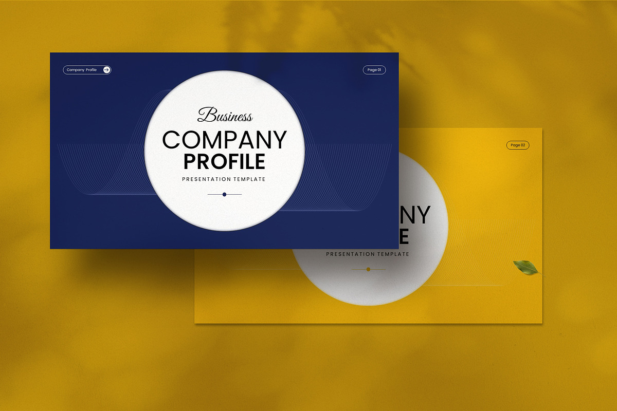 Business Company Profile Template, a Presentation Template by Pradaxa (Photo 2 of 6)
