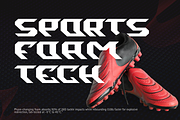 Turnan - Sporty Technology Font, a Sans Serif Font by Attype (Thumbnail 2 of 8)