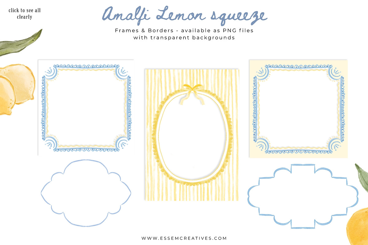 Amalfi Lemon Squeeze Grandmillenial, a Food Illustration by Essem Creatives (Photo 2 of 8)