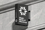 Signboard Vertical Mock-up, an Advertising Mockup by zippypixelstudio (Thumbnail 6 of 14)