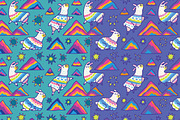 20 Colorful Seamless Patterns, a Pattern Graphic by PenguinHouse (Thumbnail 7 of 13)