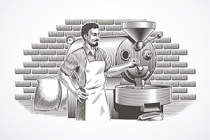 Coffee Roaster And Roasting Machine