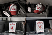 38 Barbershop Saloon Branding Mockup, an Advertising Mockup by Vitora Mockup (Thumbnail 6 of 13)