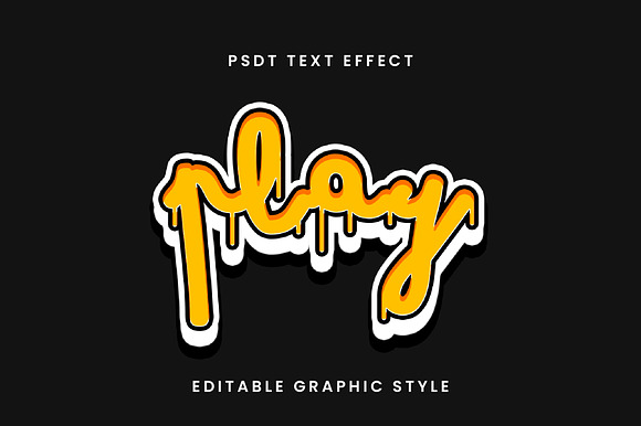 Drip Graffiti Text Effect preview 3