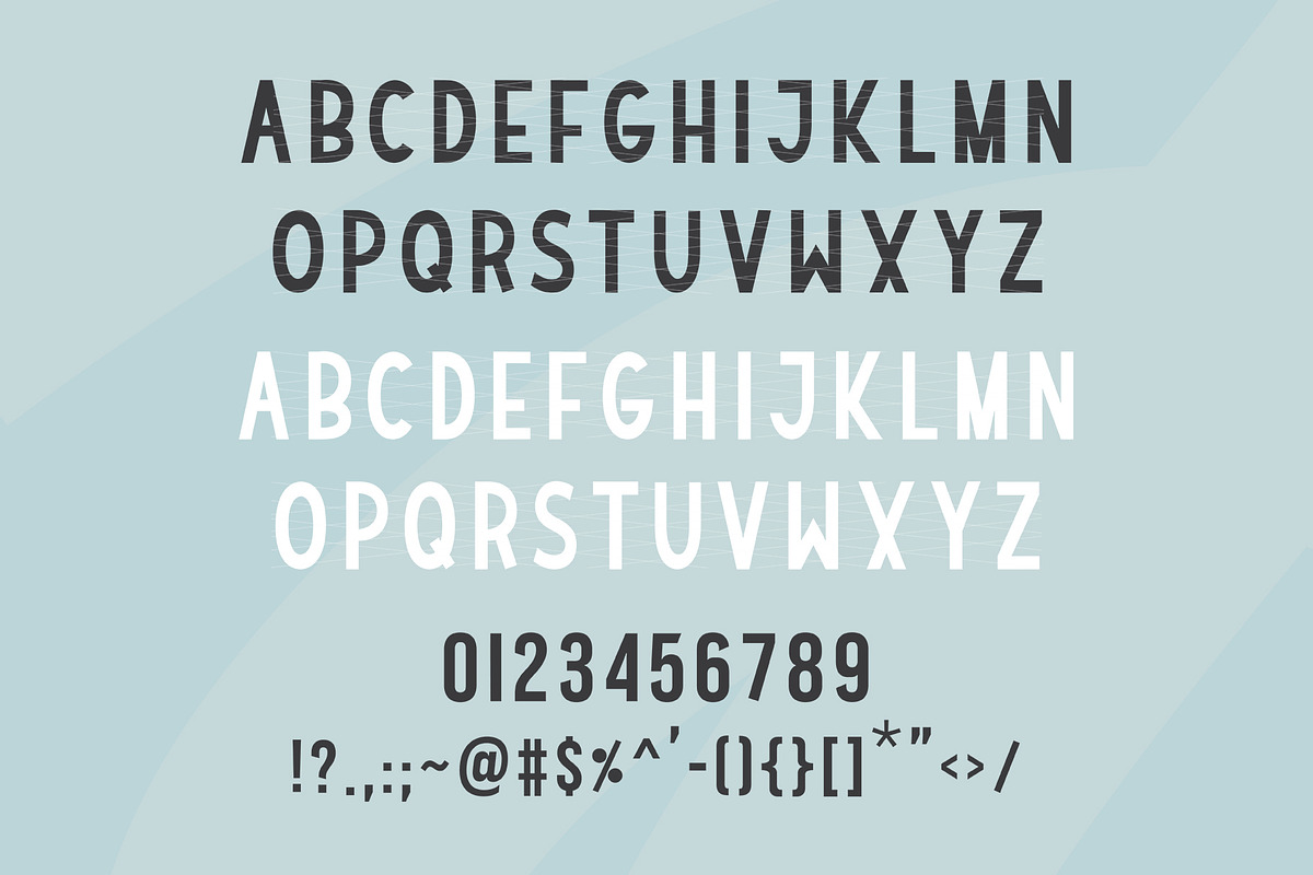 OKRA SANS Bold Sans Serif Font preview 3