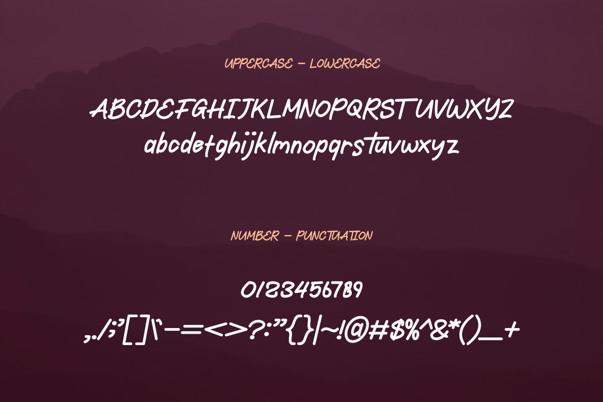 Think Bantu - Font, a Handwritten Font by artchiles_design (Photo 4 of 5)