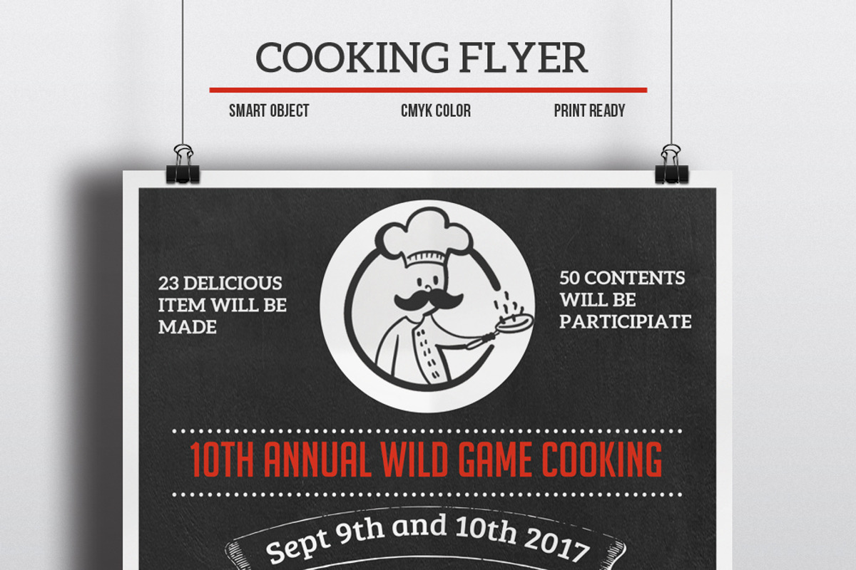 Cooking Flyer, a Flyer Template by Nirmola Roy