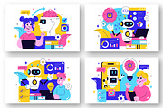 10 Machine Learning Illustration, a Technology Illustration by denayunebgt (Thumbnail 2 of 4)