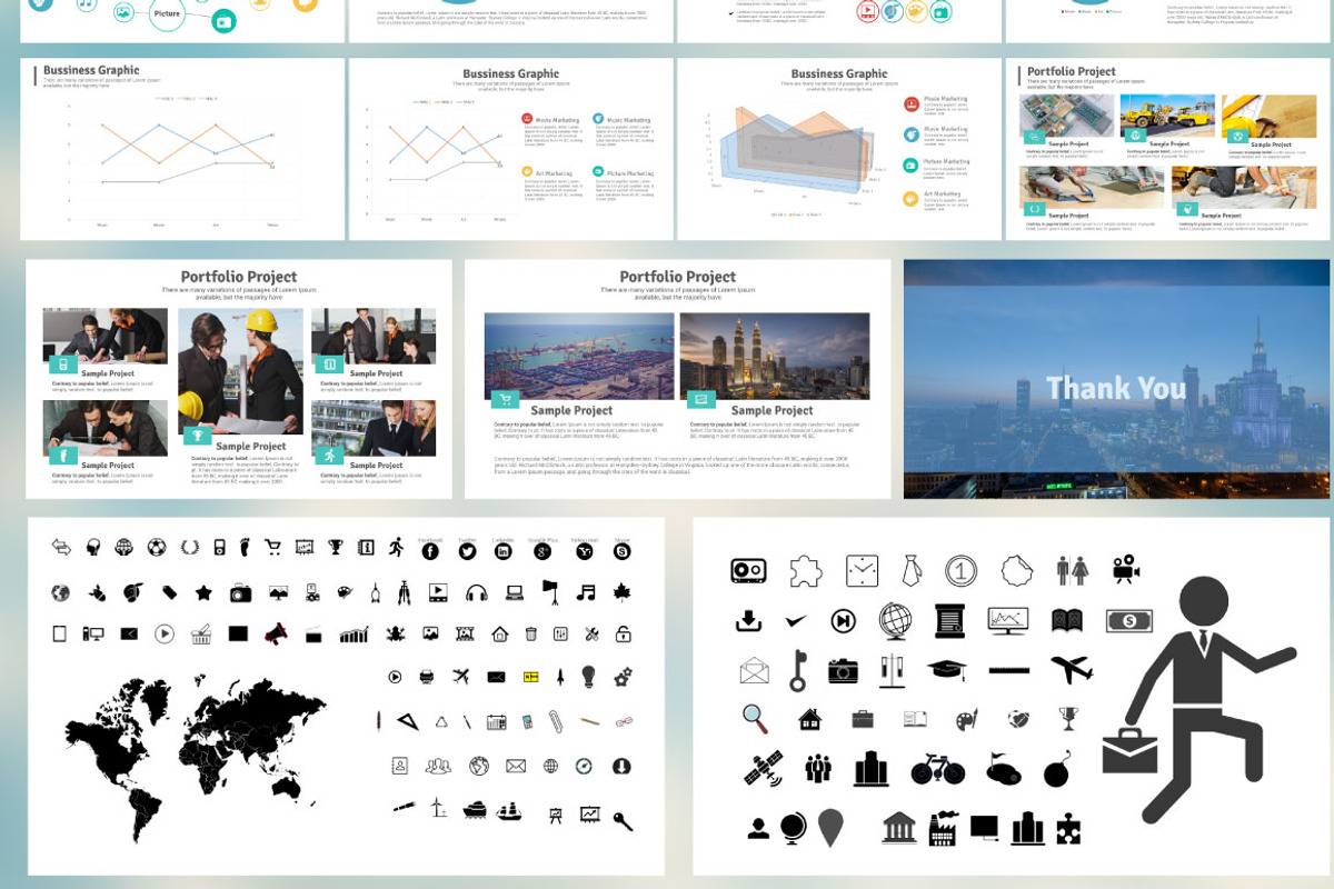 Sahara Bussiness Presentation, a Presentation Template by Orlin (Photo 7 of 7)
