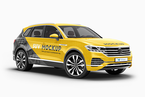 Premium SUV Mockup 1