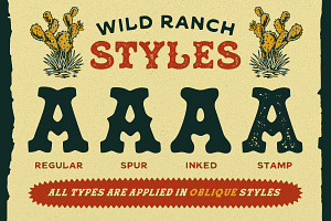 Wild Ranch - Font Pack & Extras!