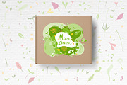 Microgreens Vector Set 1, a Food Illustration by ElenaKovalyova (Thumbnail 6 of 21)