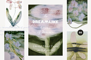 Abstract Blurry Botanical Bundle, a Background Graphic by Lana Elanor (Thumbnail 3 of 20)