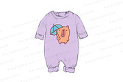 Cute Kawaii Capybaras in Autumn, an Animal Illustration by Palau (Thumbnail 8 of 12)