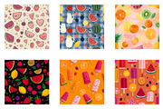 Summer Fruity Fun Seamless Pattern, a Pattern Graphic by CreationArt (Thumbnail 7 of 7)