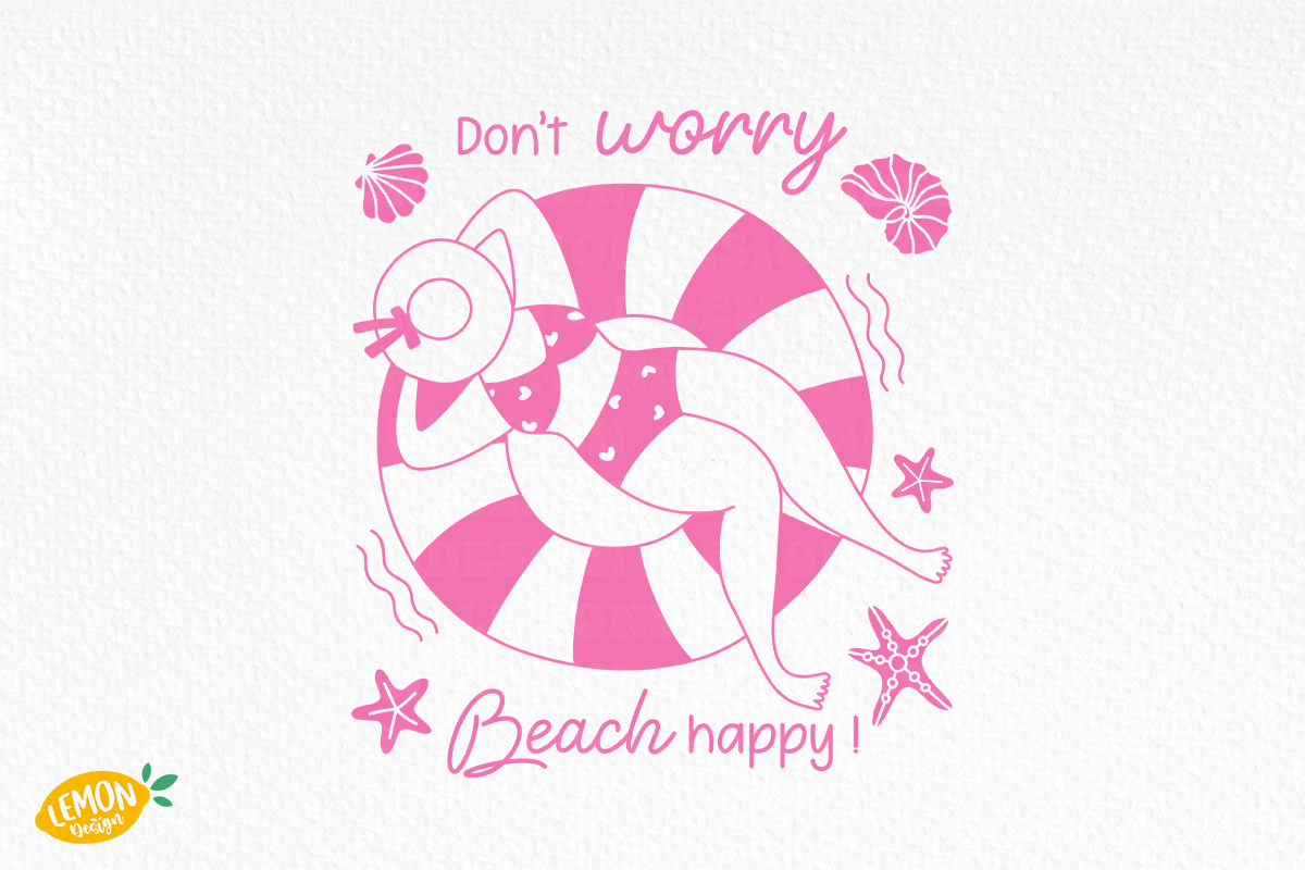 Hand Drawn Summer SVG Bundle, a Seasonal Illustration by LemonDesign (Photo 8 of 14)