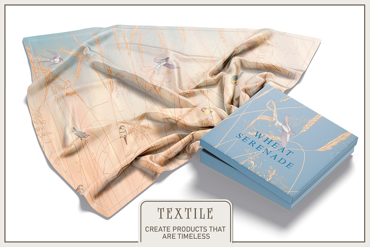 Fresco collection Wheat Serenade, a Wallpaper Graphic by Natalia0307 (Photo 7 of 14)