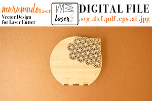 Incense Holder VectorFile 4 LaserCut