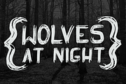 Wolves at Night, a Sans Serif Font by TypeKatsu (Thumbnail 1 of 4)