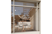 Logo Mockup on Glass Window Shop, an Advertising Mockup by Mockthethics. (Thumbnail 2 of 4)