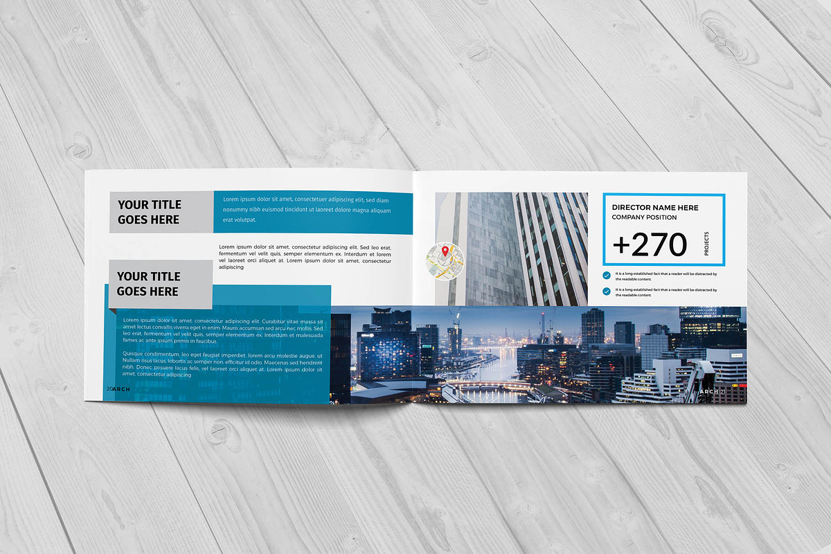A5 Realestate/Architecture Brochure, a Brochure Template by New Lines (Photo 8 of 13)