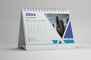 Desk Calendar 2024, a Print Template by Uiparvin (Thumbnail 1 of 2)