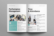 Employee Handbook Template, a Brochure Template by E-Type (Thumbnail 4 of 7)