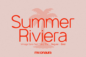 Summer Riviera Vintage Trio