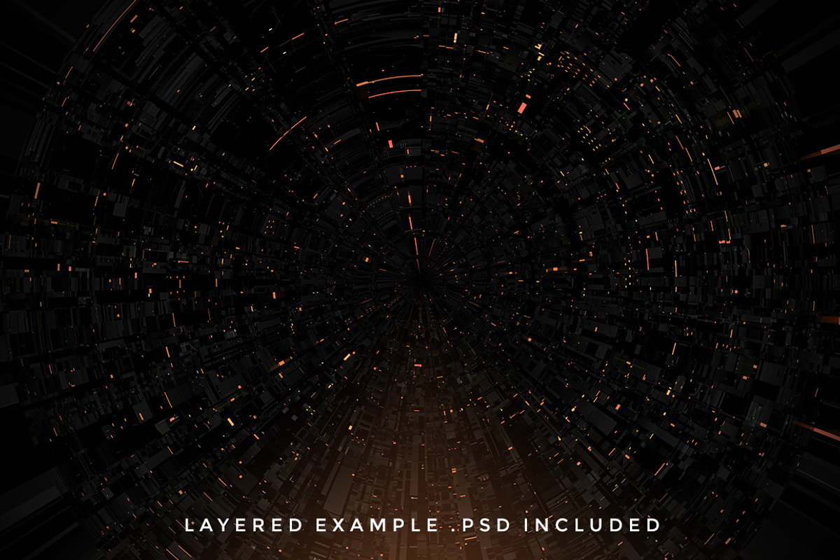 TERMINAL - Circular Sci-Fi Textures, a Texture Graphic by INSgraphizm (Photo 3 of 5)