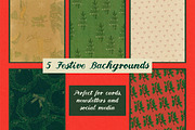 Holiday Design Kit + Script Font, a Texture Illustration by Dylan Roop Design Co. (Thumbnail 5 of 9)